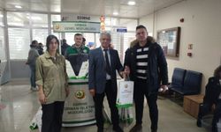 Tapu dairesinde 'yeşil' sürpriz! İşlem yapmaya geldiler, fidanla döndüler