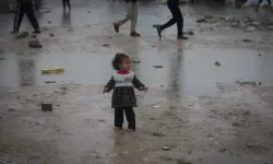 Gazze’de şiddetli fırtına