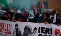 İtalya’da anlamlı yürüyüş: "Filistin'deki soykırımı durdurun"