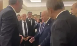 Meclis koridorlarında Bahçeli ile Bakırhan arasında yaşanan sıcak an!