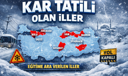 Okullar tatil mi? 29 Aralık pazartesi günü hangi illerde eğitime ara verildi?