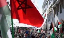 Binlerce Faslı, Gazze’ye destek için yürüdü: ''Siz Ümmetin onurusunuz''