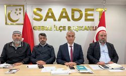 Saadet Partisi Gebze İlçe Başkanı Erkan Vural'dan kongre teşekkürü