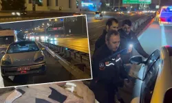 TEM’de Sol Şeritte Tehlikeli Anlar: Uyuyakalan Sürücü Baltayla Uyandırıldı