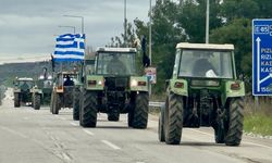 Yunan çiftçi eylemleri Türk tarafında tır geçişlerini felç etti!