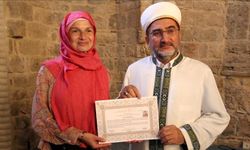 "Allah kime hidayet verirse, kimse onu saptıramaz"! Müslüman oldu Meryem adını aldı!