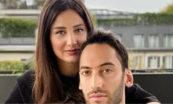 Hakan Çalhanoğlu'nun eşinden eleştirilere cevap: Ne çabuk unuttunuz!