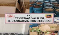 Tekirdağ'da operasyon: Tam 23 ton kaçak tütün ele geçirildi