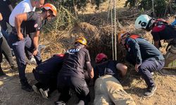 Tire'de can pazarı: 20 metrelik ölüm kuyusundan sağ çıktı