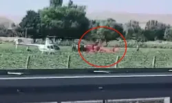 Ankara'da eğitim helikopteri düştü! İki yaralı var