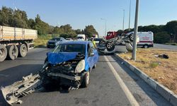 Aydın'da iki otomobilin çarpışması sonucu 4 kişi yaralandı