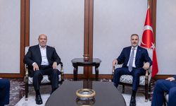 Bakan Fidan, Hamas Siyasi Büro Başkanı Hayye ile görüştü