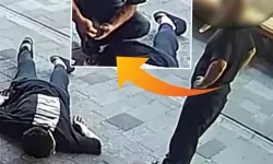 Fethiye'de kan donduran anlar: Fenalaşıp yere yığılan gencin parasını çaldı