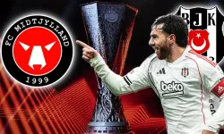 Midtjylland-Beşiktaş maçının ilk 11'leri belli oldu!