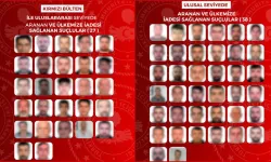 Kırmızı bültenle aranan 27, ulusal seviyede aranan 38 suçlu ülkeye getirildi