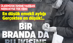 TÜİK başkanı değişince enflasyon düşmeye başladı Ülkemizde ismine yakışan neredeyse tek veri En düşük emekli aylığı Gerçekten en düşük...Bir branda da bu ikisine çekin