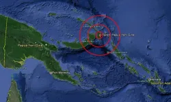 USGS duyurdu: Papua Yeni Gine 6,4 ile sallandı!