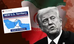 Küstahlıkta son nokta! Trump Hürmüz Boğazı'nı "ABD toprağı" ilan etti! İşte o skandal harita...