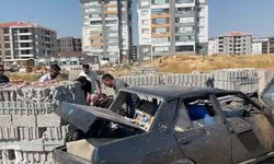 Karaman'da takla atan otomobilin sürücüsü yaralandı