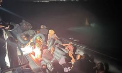 Milas açıklarında 36 düzensiz göçmen yakalandı