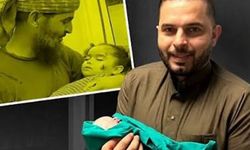 Torunu Rim'e vedasıyla tanınan şehit Halid amcanın bir torunu daha oldu