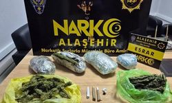Manisa'da uyuşturucu operasyonu: 1 kilogram esrarla yakalandı