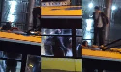 İstanbul’dan dehşet manzaraları gelmeye devam ediyor! Sele kapılan İETT otobüsünde can pazarı yaşandı