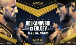UFC 333 canlı yayın nereden izlenir? S Sport Plus maç programı ve saatleri! Volkanovski-Evloev canlı izleme bilgileri