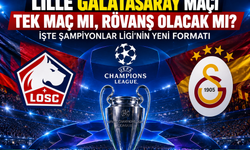 Lille Galatasaray maçı eleme mi? Tek maç mı? Kaybeden eleniyor mu? Rövanş neden yok?