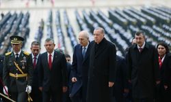 Devlet erkânı 29 Ekim Cumhuriyet Bayramı'nda Anıtkabir'de buluştu!