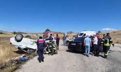 Burdur'da 3 araç çarpıştı