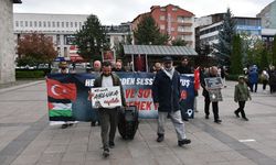 Erzurum'da sağlık çalışanları 151 haftadır Gazze için yürüyor