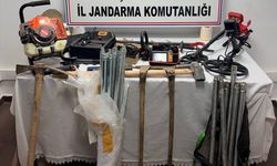 Eskişehir'de kaçak kazıya jandarma baskını: 5 kişi yakalandı