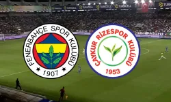Rizespor-Fenerbahçe canlı yayın nereden izlenir, hangi kanalda, maç kaçta, Fenerbahçe’nin muhtemel 11’i kim?