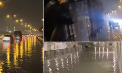 İstanbul'da yağmur saat kaçta bitecek? Sağanak yolları göle çevirdi, Meteoroloji saat verdi