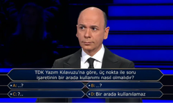 Üç nokta ile soru işareti nasıl kullanılır? Kim Milyoner Olmak İster 500 bin TL'lik soru ve TDK'ye göre doğru cevap