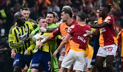 Galatasaray-Fenerbahçe derbisinde saha karışmıştı! Futbolculara 10 maç ceza gelebilir