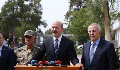 İçişleri Bakanı Soylu Hatay'da