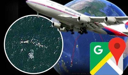 "Kayıp Malezya uçağı Google Maps’te bulundu"