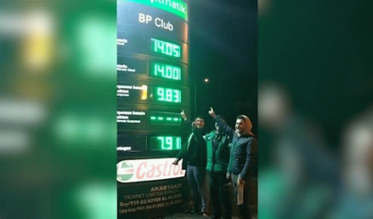 Gençler benzin zammıyla böyle dalga geçti! Erdoğan, Erdoğan, Erdoğan