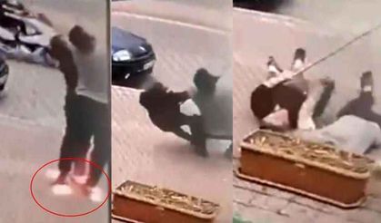 İki genç elektrik akımına kapıldı. İşte o anlar!