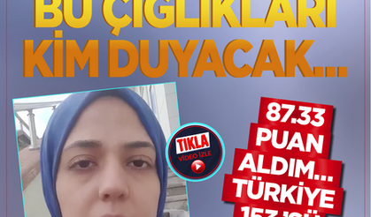 Mülakat mağduru İlayda öğretmen: 87.33 puan aldım Türkiye 153.’sü oldum…