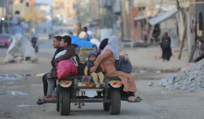 İsrail'in saldırıları sonrası Filistinliler, güvenli bölgelere göç etmeye başladı