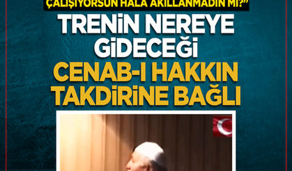 Dinleyelim, anlayalım! Erbakan: Trenin nereye gideceği Cenab-ı Hakk'ın takdirine bağlı