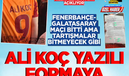 Ali Koç yazılı Galatasaray forması nedeniyle 1 yıl yasak verildi! 