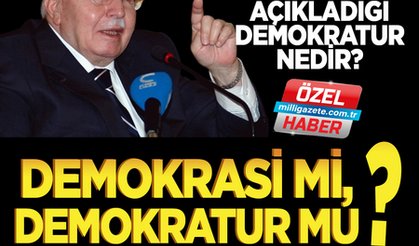 Erbakan hocanın açıkladığı Demokratur nedir? Hoca neden uyardı?
