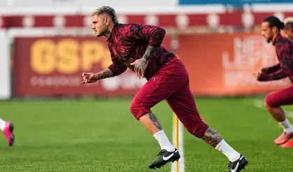 Galatasaray, Bodo/Glimt maçının son çalışmasını yaptı! Antrenmandan özel görüntüler