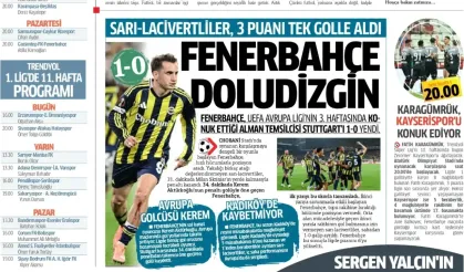 Spor haberleri: 24 Ekim 2025 gazetelerde futbol manşetleri
