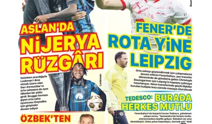 Spor haberleri: 13 Kasım 2025 gazetelerde futbol manşetleri