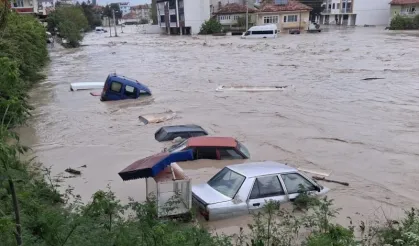 Samsun'daki selin yıkımı ortaya çıktı! İşte felaket gibi görüntüler